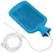 2L Silicone Concrete Enema Bag Kit | Reusable Portable Colon Cleaning Set with Hook & Syringe Pipe for Intestinal Detox - Buy Online on GoSupps.com