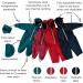 Hippychick Waterproof All In One Shell Rainsuit 3-4 Years Blue - Outdoor Clothing for Kids - Buy Online on GoSupps.com