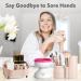 Electric Makeup Brush Cleaner Machine - Alyfini Tool for Beauty Foundation, Contour, Eyeshadow Brushes - Pink - Buy Online on GoSupps.com