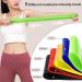 Quelcc Resistance Tapes Set - 5 Strength Levels for Muscle Building Yoga & Pilates - Includes Instructional Guide & Carry Bags - Buy Online on GoSupps.com