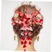 Amosfun Japanese Style Hairpin Hairbands for Womens Hair Flower Hair Clip Kanzashi Hair Barrettes Hair Pin Girls Barrettes for Hair Japanese-style Headdress Clothing Alloy Miss Kimono 16x12cm Red - Buy Online on GoSupps.com
