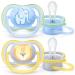 Philips Avent Ultra Air Freeflow Pacifier - Deco Version for 0-6 Months | Mixed Ultra Air Flow Soothie - Shop Internationally! - Buy Online on GoSupps.com