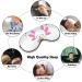 Kawaii Axolotl Noodle Sleep Mask | Soft Light-Blocking Eye Cover for Women | Adjustable Cartoon Blindfold & Eyeshade - Buy Online on GoSupps.com
