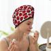 Floral Doodle Ladybird Love Microfiber Hair Towel - Super Absorbent Coral Velvet Wrap for All Hair Types - Quick Dry Hair Cap for Women - Buy Online on GoSupps.com