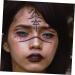 COHEALI 2 Sheets Halloween Decorations Sticker Halloween Temporary for Face for Face Halloween Temporary Face for Diy Eye Patch Plastic Rhinestones - Buy Online on GoSupps.com