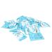 50pcs Disposable Plastic Toilet Seat Cover Waterproof Portable Paper Toilet Seat Covers Travel Accessories