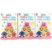 Baby Shark Kid Band First Aid Tape Bandages 48ea (16ea x 3 Packs) Character Pattern Bandages for Pinkpong