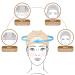 IKOCO Transparent Wig Cap 8-Pack - Thin Stocking Caps for Women's Lace Front Wigs - Buy Online on GoSupps.com