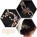 FRCOLOR Piece Hair Accessories for Women Wedding Alloy Hair Topper Pearl Hair Accessories for Women Hair Clip - Buy Online on GoSupps.com