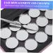 TIDTALEO Palette Magn tique Maquillage Vide Style Sir ne avec Bo tiers M talliques et Raclette Grand Plateau pour Fards Paupi res Facile Nettoyer Personnaliser pour Femmes et - Buy Online on GoSupps.com