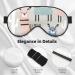BREAUX Llama Cactus Print Double Sided Eye Mask | Blackout Sleep Mask for Men & Women | Comfortable All-Night Sleep - Buy Online on GoSupps.com