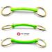 2" Loose Ring Durable Rubber Horse Pony Bit Snaffle COB Bradoon Mullen Green Bit (4") - Buy Online on GoSupps.com