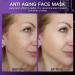 Trendyfave Collagen Face Mask Collagen Mask With Hydrolyzed Collagen Soluble Collagen Facial Mask Collagen Hydrating Face Mask Overnight Face Masks Beauty Korean Sheet Mask Face Care 4pc - Buy Online on GoSupps.com