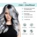 Fvquhvo 3 in 1 Hair Dye Shampoo - Silver Gray Instant Color for Men & Women | Long Lasting Natural Ingredients Ammonia & Paraben Free - 16.9 Fl Oz - Buy Online on GoSupps.com