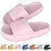 Shaine bathing shoes men's women Cozislides Original Slipper Bathlip Cloudyzz Schlappen Cloud Wolke Housshoes rubber Home Slipper Slipper Summer Summer Garden Flip Flops 38/39 Eu Rosa