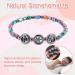 CMJBuhr Magnetic H matit Foot Chain - 4 Piece Magnetic Hard Band Bracelet for Men & Women | Natural Magnetic Stone for Therapy - Buy Online on GoSupps.com