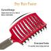 KTKUDY Detangling Hair Brush - Boar Bristle, Tangle-Free Design for Kids, Women, Men - Wet & Dry Hair - Smooth, Magical Pain-Free Styling (Red) - Buy Online on GoSupps.com
