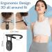 Intelligent Posture Corrector with Posture Reminder Device Posture Tracker Monitor Help You Keep A Good Habit of Your Posture Orange - Buy Online on GoSupps.com