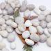 LONTOM 2.2lb White Pebbles Natural Decorative Stone Polished Gravel River Rocks for Plants Home DIY Decor Aquarium Gravel Vase Fillers Fairy Garden Landscaping Outdoor Stones - Buy Online on GoSupps.com
