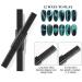 5-Piece Nail Magnet Stick Set - MKNZOME Magnetic Pen & Strong Puncture Pencils for DIY 3D Cat Eye UV Gel Nail Art | International Shipping Available - Buy Online on GoSupps.com
