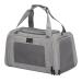 PetSfit TransportBox cat dog foldable carrying bag dog bag for cat small dog portable dog flight bag travel bag for dogs with shoulder strap and expandable bed performance gray s gray