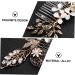 Housoutil 1pc Bridal Comb Tiara Diamond Headpiece Wedding Hair Side Combs Pearl Hair Comb Panda Headband Rhinestone Headdress Women Headdress Hair Accessories Rhinestones Alloy Bride Hairpin - Buy Online on GoSupps.com