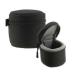Navitech Black Waterproof Camera Lens Protective Case Bag - Compatible With The Canon RF 16mm F2.8 STM Lens