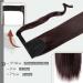 22-Inch Dark Brown Long Straight Ponytail Extension | Magic Paste Wrap Around | 110g Hair Extension - Perfect for Instant Glam - Buy Online on GoSupps.com