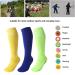 Happy Cherry 3-Pack Children's Football Socks - Sporty Compression Stretch Socks for Girls Ages 7-12 - Buy Online on GoSupps.com