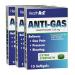 HealthA2Z Gas Relief Simethicone | 125mg | Extra Strength | Relieves from Stomach Discomfort and Gas | Anti Flatulence | Relieves Gas Fast and Bloating (15 Counts (Pack of 3)) 15 Count (Pack of 3)