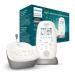 Philips Avent Audio BabyPhone DECT Technology Eco-Mode starry sky intercom function sleep and night songs 18 hours of duration maximum range white (model SCD733/26)