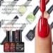 Red Gel Nail Polish Set Burgundy Dark Red Black Nail Varnish Sets Rose Red Autumn UV/LED Nail Lamp Soak off Nail Art Manicure Gel Nail Polish Kit for Salon DIY at Home - Buy Online on GoSupps.com