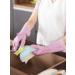 LANON Wahoo Skin-Friendly Dishwashing Gloves - Reusable Non-Slip Mauve Large (Pack of 1) - Cotton Flocked Liner - Kitchen Cleaning Gloves - Buy Online on GoSupps.com