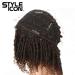 Short Dreadlock Wig for Black Women - 6 Inch Short Curly Synthetic Wig (T1B/30) - Pack of 1 - Buy Online on GoSupps.com