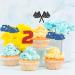 Maicaiffe Two Fast Cupcake Toppers Race Car Birthday Cupcake Toppers 2nd Birthday Two Cool Racing Party Dessert Decors Racing Party Decorations 24Pcs Glitter - Buy Online on GoSupps.com