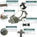 Buy Green Dog Muzzle - Adjustable 1 Piece (Snout 16.5-19.7 cm) for Comfortable Fit - International Shipping Available - Buy Online on GoSupps.com