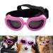 NAMSAN Sunglasses for Dogs UV Protection Glasses Waterproof Adjustable Dog Glasses for Small Dogs/Cats -Pink