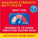 Boudreaux's Butt Paste Diaper Rash Ointment Variety Pack - Maximum Strength & Natural Aloe (1-4 oz each) - Buy Online on GoSupps.com