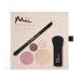 Mii Beauty Basics Cosmetics 100% Mineral Makeup Set for Foundation, Eyeshadow, Suitable for All Skin Types, Ideal for Sensitive Skin