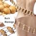 Wooden Back Massage Roller Rope Tool for Lymphatic Drainage and Muscle Pain Relief - 2 Pcs - Buy Online on GoSupps.com