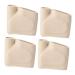 LIFKOME 2 Pairs Sole Pad Half Insole Forefoot Cushions Insoles for Flats of Foot Pads Home Slipper Metatarsal Sleeves Shoe Cushions Heels Forefoot Thread Stretch Composite Fabric Pain Pad