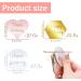 30 PCS Mirror Acrylic Cupcake Topper Gold Hexagon Silver Round and Rose Gold Heart Happy Birthday Cake Toppers Birthday Party DIY Dessert Cup Cupcake Decoration - Buy Online on GoSupps.com