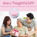 Denture Case - Leak-Proof Double Layer Denture Bath Box for Travel with Strainer Basket, Brush, and Mirror - Pink - Buy Online on GoSupps.com