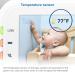 VTech Video Baby Monitor with 1000ft Long Range  Auto Night Vision  2.8 Screen  2-Way Audio Talk  Temperature Sensor  Power Saving Mode  Lullabies and Wall-mountable Camera with bracket  White 2.8" screen - Buy Online on GoSupps.com