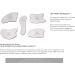 Titanium Gua Sha Scraping Massage Tool Set for Physical Therapy - Reduce Muscle Pain, Myofascial Release, Scar Tissue Breaking - 5 Piece Set - Buy Online on GoSupps.com