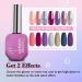 Lavender Violets 12mlx3 Pcs Base Top & Matte Top Coat Strengthening Nail Extension Enhance UV Gel LED Cursing Blossom Decoration For False Tips Press On Nail Glue Gel Polish Varnish Manicure F807 - Buy Online on GoSupps.com