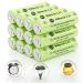 AA 1.2V Ni-MH Rechargeable Battery Double A 900mAh 1.2V Rechargeable Battery Pre-Charged High Capacity for Garden Landscaping Outdoor Solar Lights String Lights Pathway Lights (12pack) AA 900mAh 12Pack