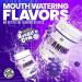 Man Sports ISO Amino Pure Isolated BCAA Powder 210g - Grape Bubblegum - Lean Muscle Building & Fat Burning Supplement - Natural Ingredients - 30 Days Supply - Buy Online on GoSupps.com