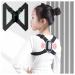 Meltor posture correction move men intelligent with vibration memory of the converter back holder correction posture trainer adjustable reminding angle and straps