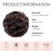 MY-LADY Messy Hair Buns Extensions Scrunchies Updo Ponytail Chignons - 55g Medium Brown - Buy Online on GoSupps.com
